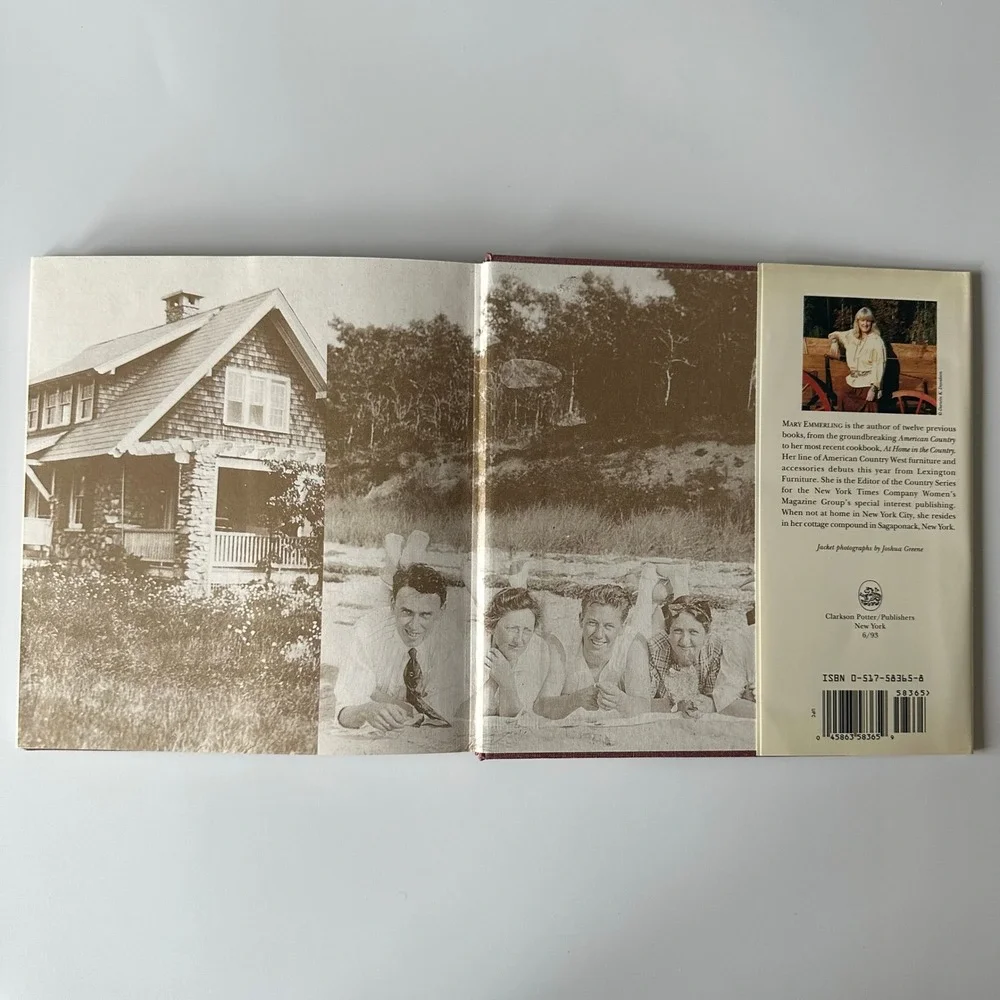 Mary Emmerling American Country Cottages 1993 Hardcover Clarkson Potter DJ VG‎